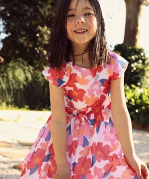 Vestido Flores Boboli