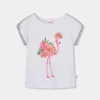 Tshirt Flamingo Brilhantes Boboli