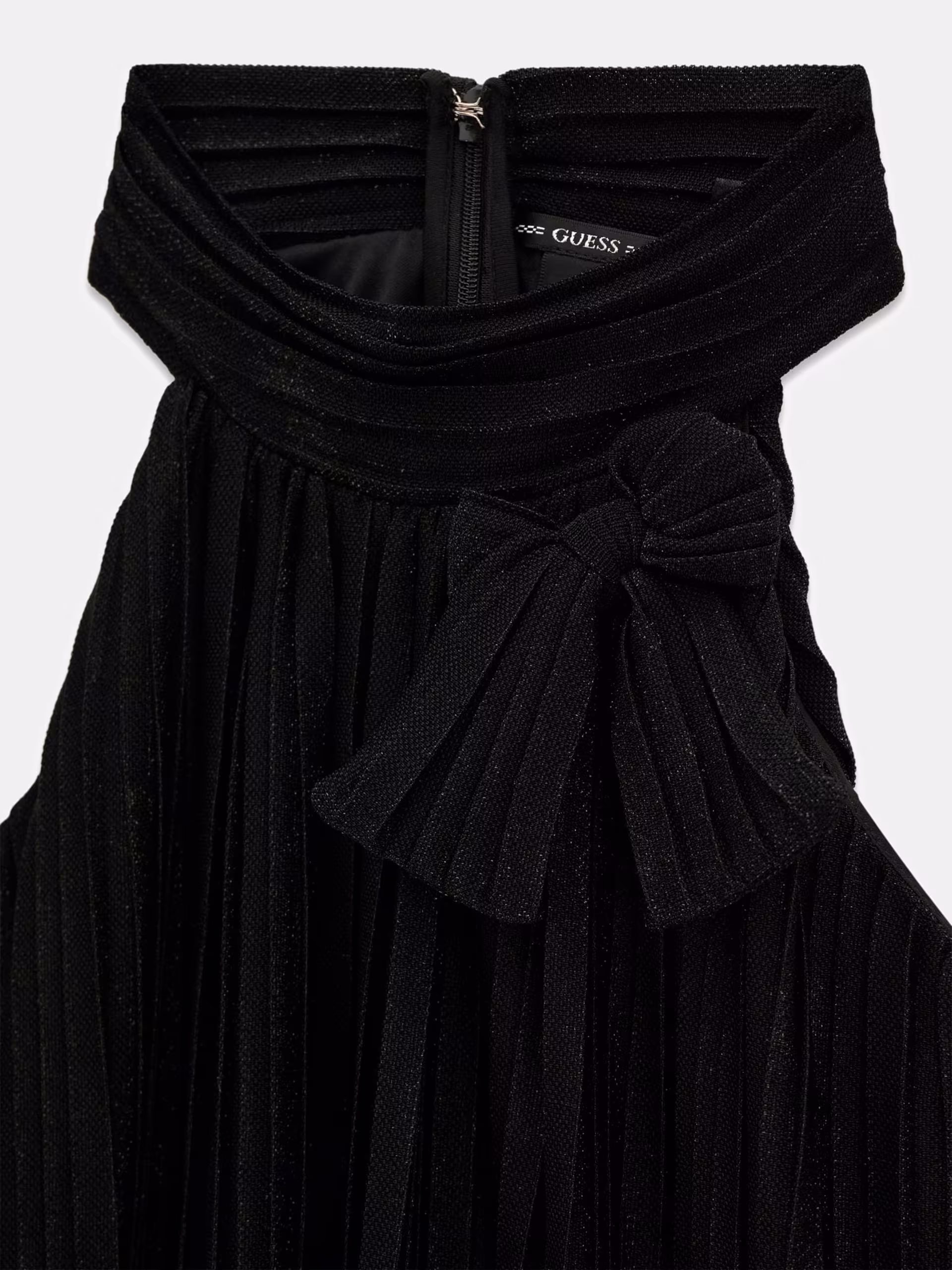 Vestido Fluido Canelado Guess
