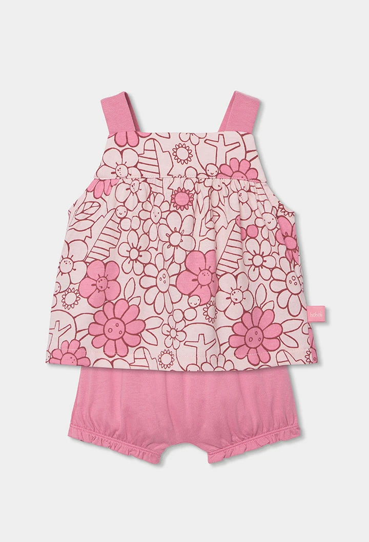 Conjunto Calção Menina Boboli