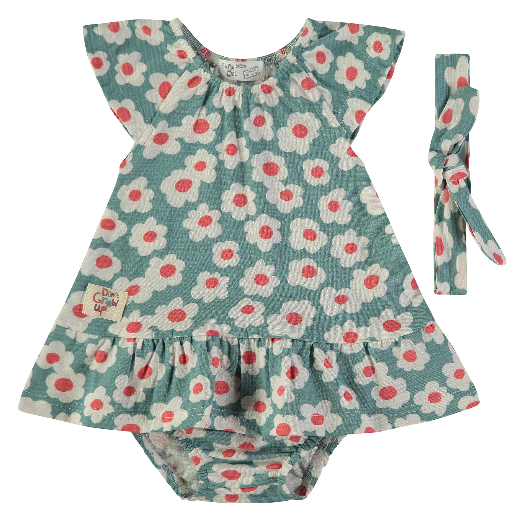 Vestido Flores Babybol