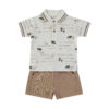 Conjunto Calção Polo Menino