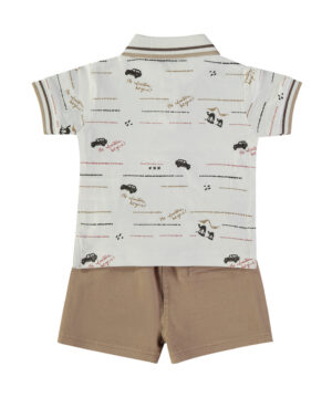 Conjunto Calção Polo Menino