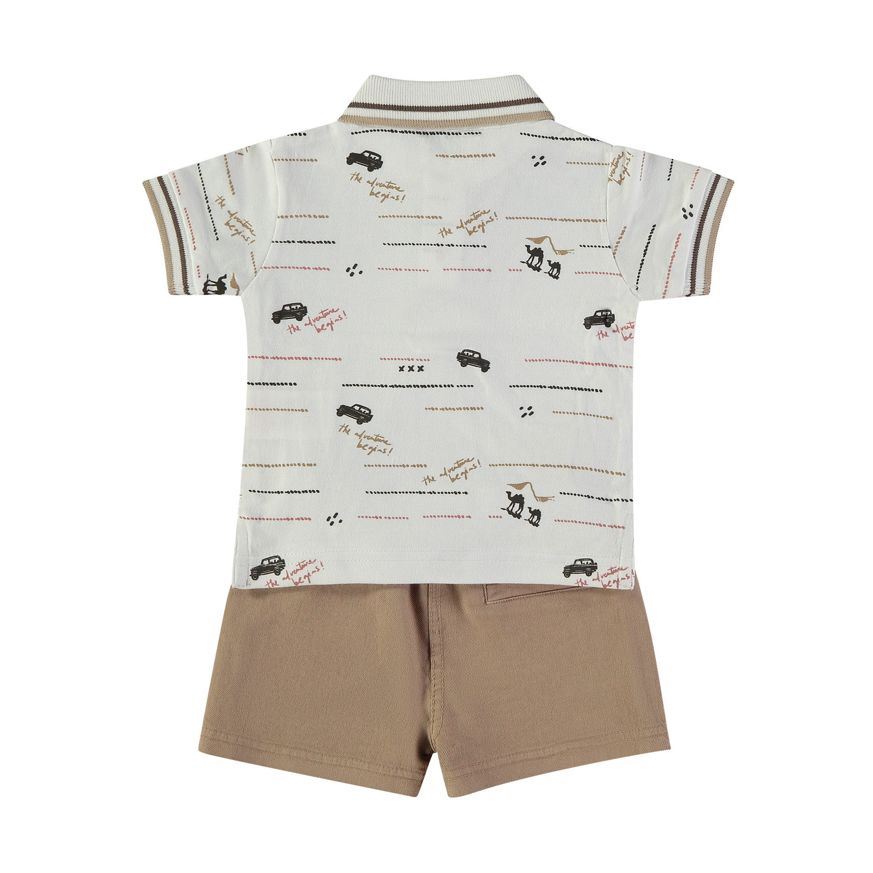 Conjunto Calção Polo Menino
