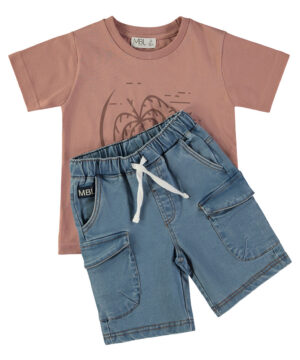 Conjunto Calção Hawaii Menino