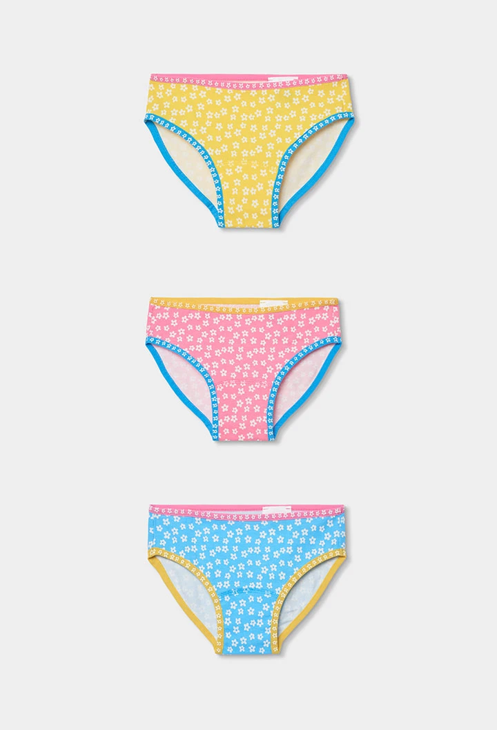 Pack 3 Cuecas Menina Boboli