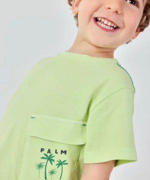 Tshirt Palm Menino Boboli