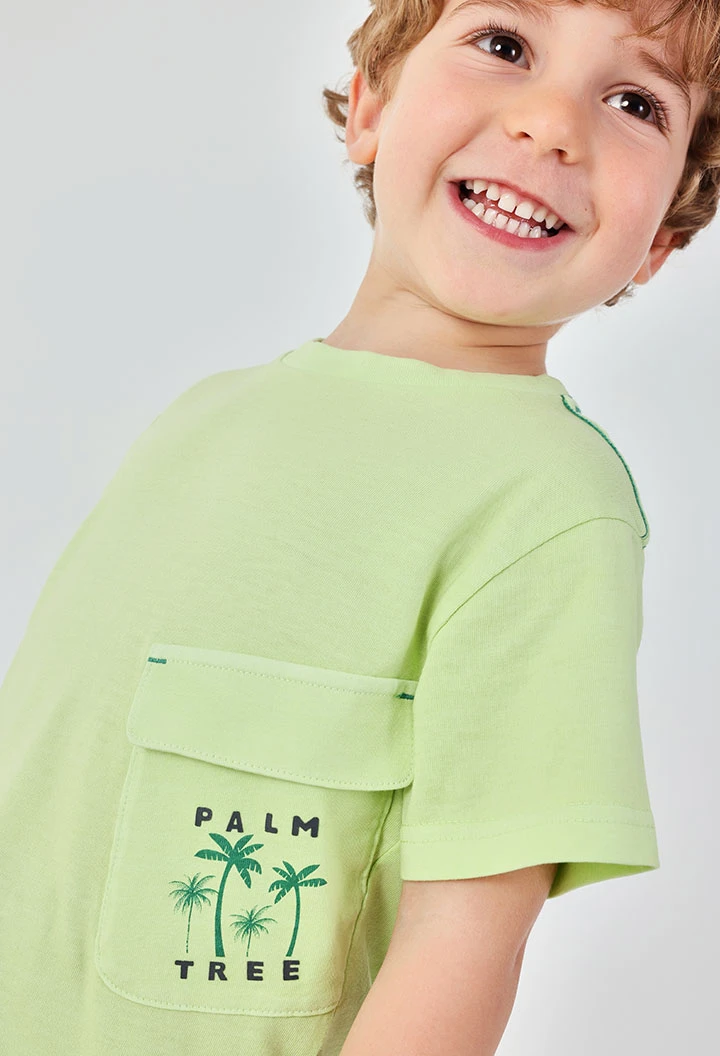 Tshirt Palm Menino Boboli
