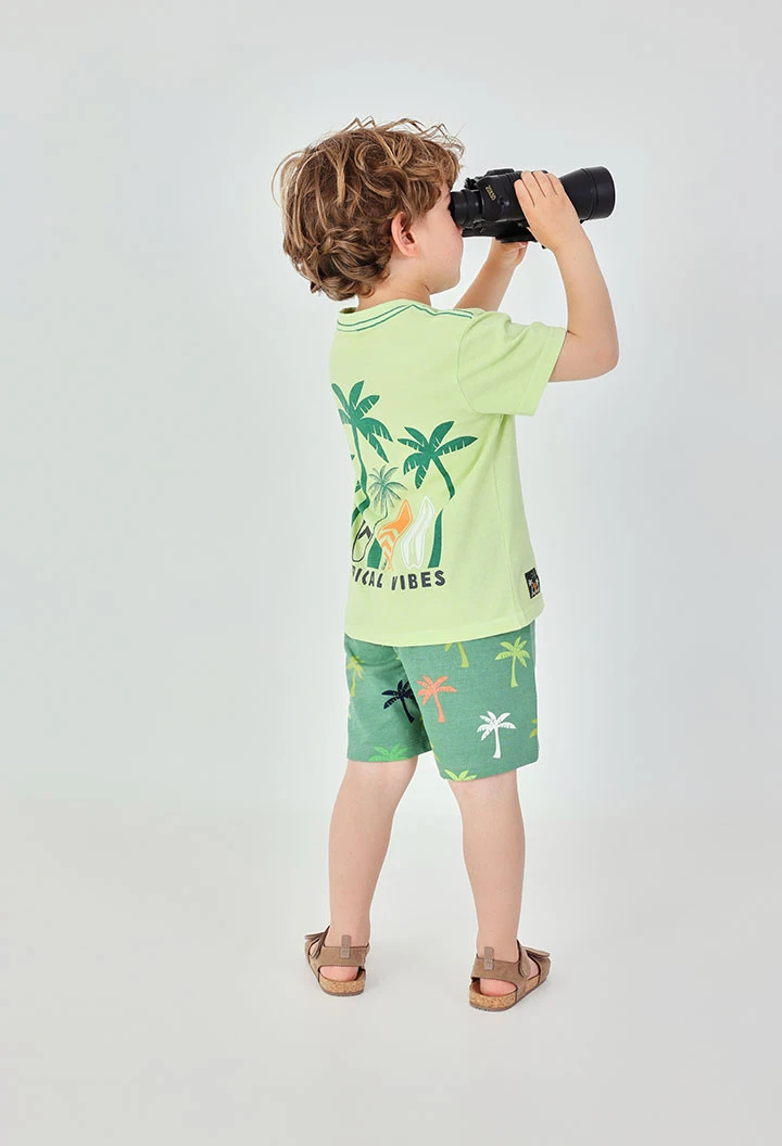 Tshirt Palm Menino Boboli