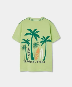 Tshirt Palm Menino Boboli