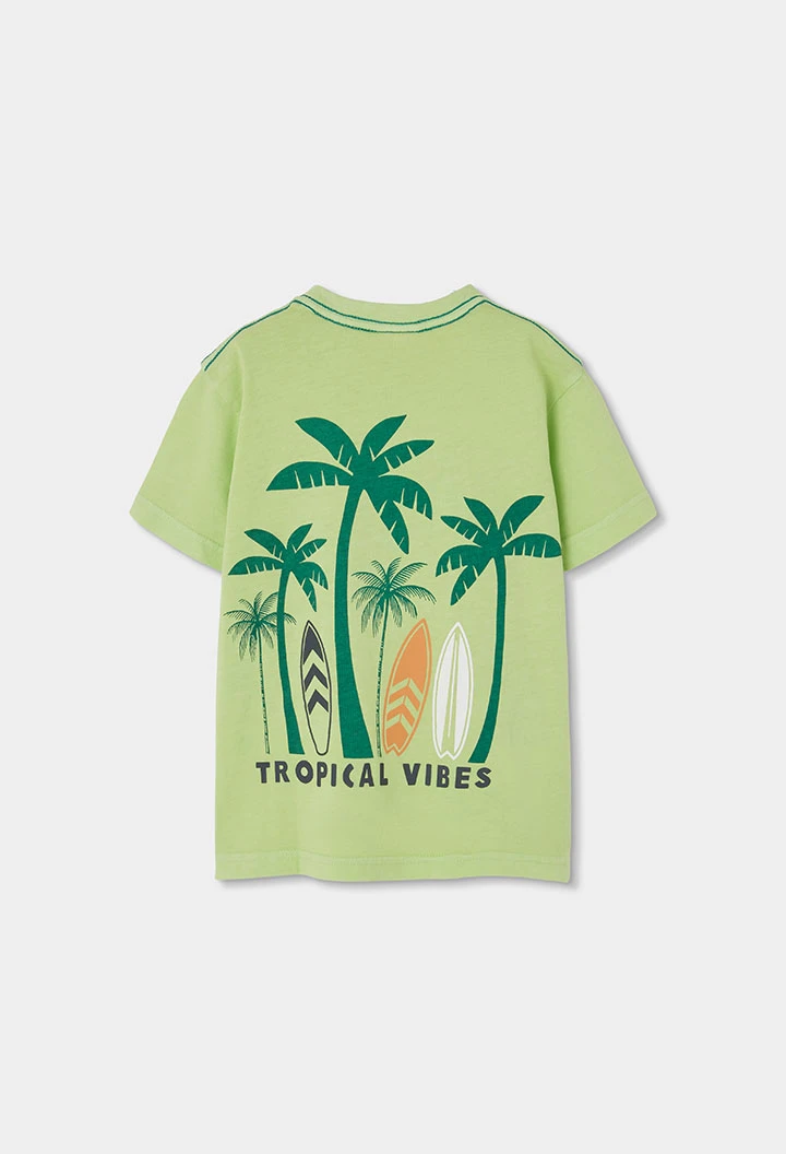 Tshirt Palm Menino Boboli