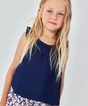 Blusa Viscose Menina Boboli