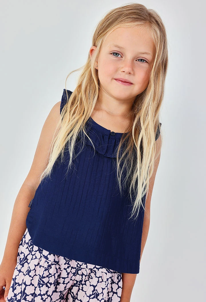 Blusa Viscose Menina Boboli