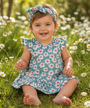 Vestido Flores Babybol